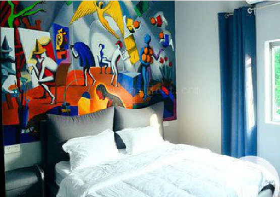 清镇市对于酒店的墙体彩绘而言更注重哪些方面？