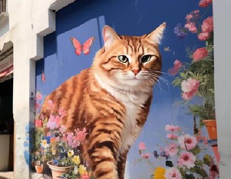 清镇市自己绘制有个性的手绘墙