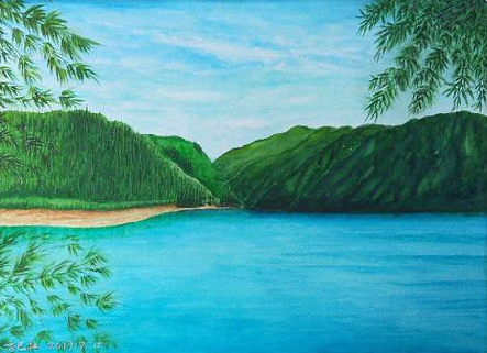 清镇市在墙绘中，如何绘画绿水青山？